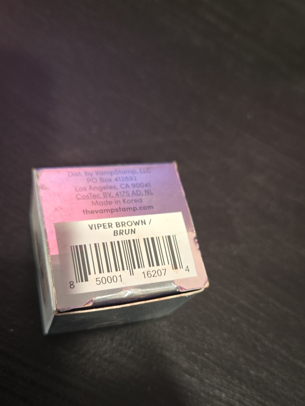 NWT...VAMPSTAMP VINK CUSHION EYELINER INK.. VIPER BROWN.. #8027 - Picture 5 of 5